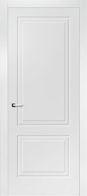 Межкомнатная дверь эмаль белая Potential doors 242.2 ДГ