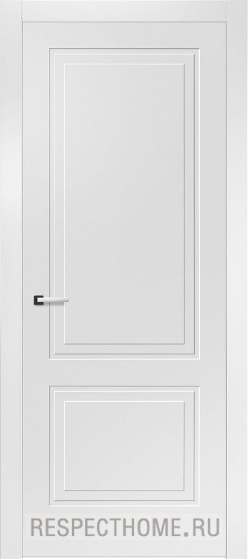 Межкомнатная дверь эмаль белая Potential doors 242.2 ДГ