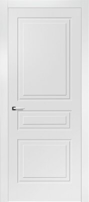 Межкомнатная дверь эмаль белая Potential doors 243.2 ДГ