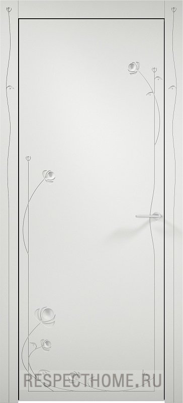 Межкомнатная дверь Dorian Deco 201 эмаль белая