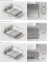 Кровать Cascate Porte Neo, спальное место 2000*2000мм