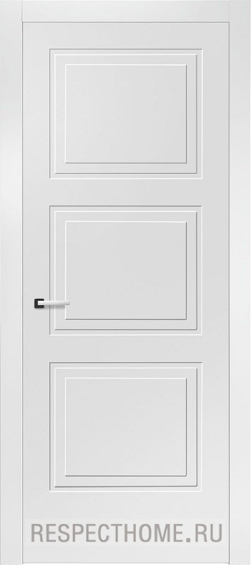 Межкомнатная дверь эмаль белая Potential doors 245.2 ДГ