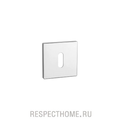 Накладка квадратная под ключ OB APRIL, PRESTIGE COLLECTION хром полированный, хром матовый, хром шлифованный, никель матовый, графит, черный