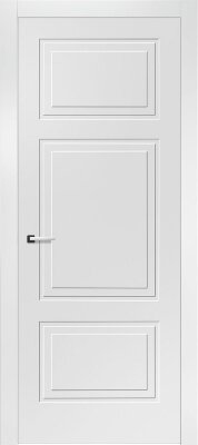 Межкомнатная дверь эмаль белая Potential doors 246.2 ДГ