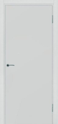 Межкомнатная дверь Potential doors Enamel Flat эмаль светло-серая ДГ