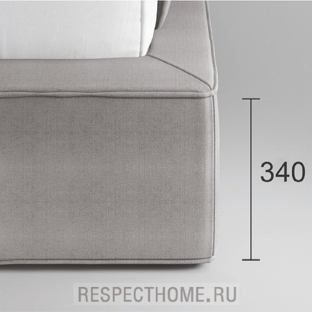 Кровать Cascate Porte Adda, спальное место 1800*2000мм с подъёмным механизмом