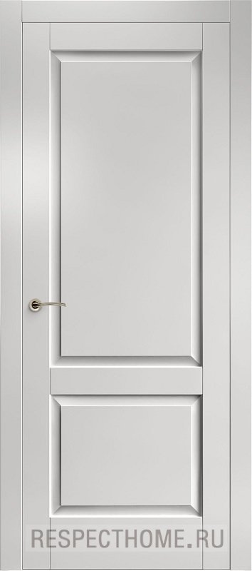Межкомнатная дверь эмаль светло-серая Potential doors 252 ДГ