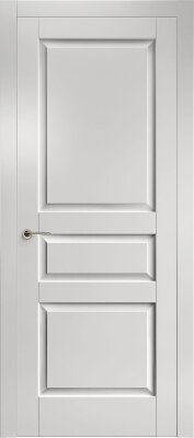 Межкомнатная дверь эмаль светло-серая Potential doors 253 ДГ