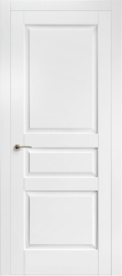 Межкомнатная дверь эмаль белая Potential doors 253 ДГ