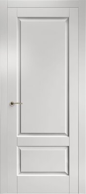 Межкомнатная дверь эмаль светло-серая Potential doors 254 ДГ