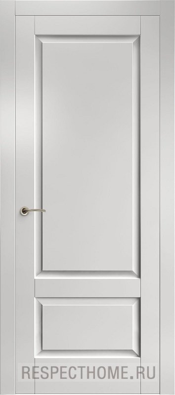 Межкомнатная дверь эмаль светло-серая Potential doors 254 ДГ