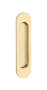 Дверная ручка Aprile 7040 (39х152) для раздвижных дверей, золото, золото матовое