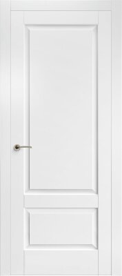 Межкомнатная дверь эмаль белая Potential doors 254 ДГ