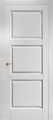 Межкомнатная дверь эмаль светло-серая Potential doors 255 ДГ