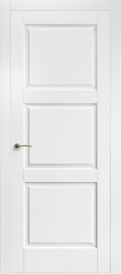 Межкомнатная дверь эмаль белая Potential doors 255 ДГ