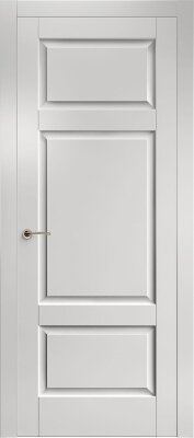 Межкомнатная дверь эмаль светло-серая Potential doors 256 ДГ
