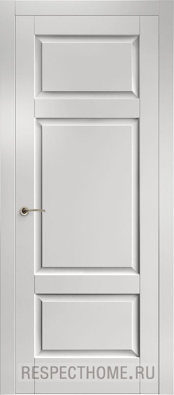 Межкомнатная дверь эмаль светло-серая Potential doors 256 ДГ