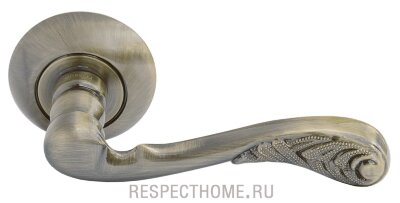 Дверные ручки MORELLI Антик MH-08 AB Античная бронза
