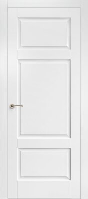 Межкомнатная дверь эмаль белая Potential doors 256 ДГ