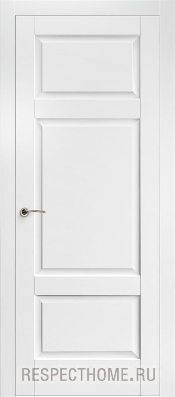 Межкомнатная дверь эмаль белая Potential doors 256 ДГ