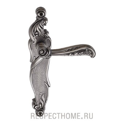 Дверная ручка Archie Genesis Rizo Bl.Silver