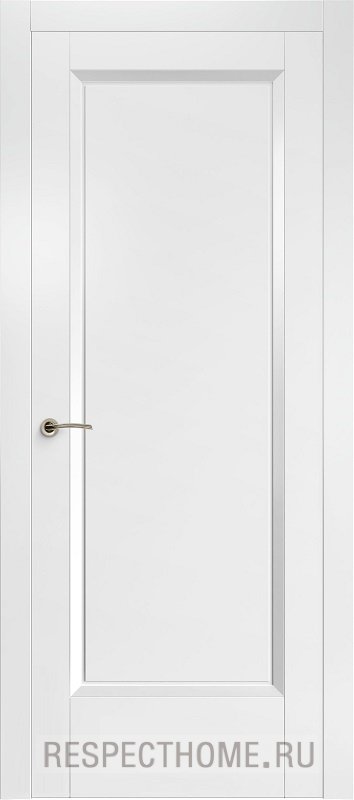 Межкомнатная дверь эмаль белая Potential doors 261 ДГ