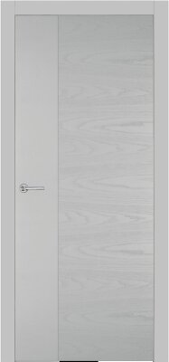 Межкомнатная дверь Potential doors Blend эмаль светор-серая 406 ДГ