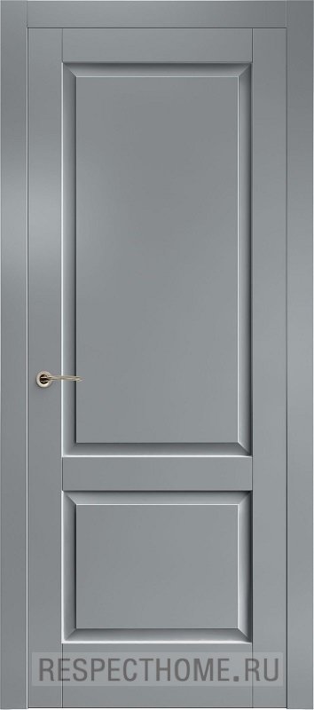 Межкомнатная дверь эмаль грей Potential doors 252 ДГ