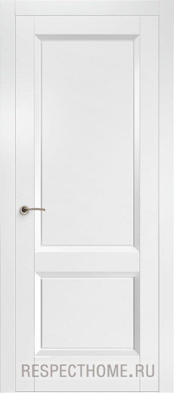 Межкомнатная дверь эмаль белая Potential doors 262 ДГ