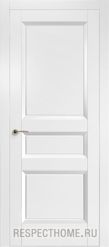Межкомнатная дверь эмаль белая Potential doors 263 ДГ
