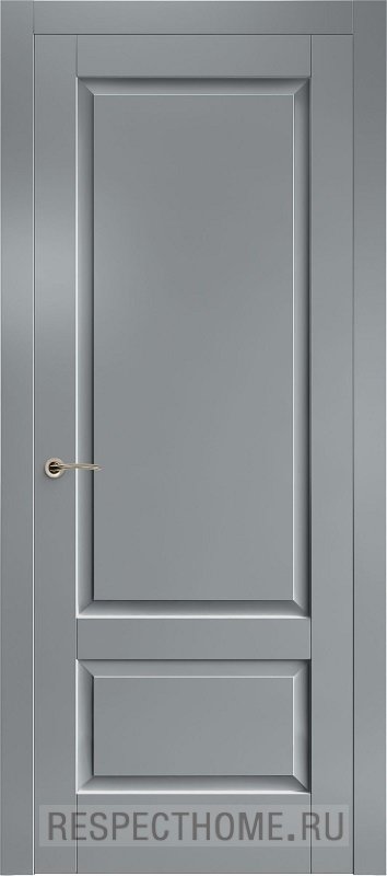 Межкомнатная дверь эмаль грей Potential doors 254 ДГ