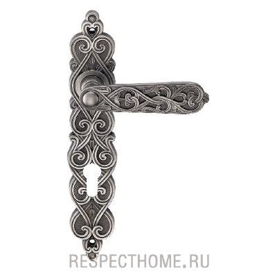 Дверная ручка Archie Genesis Arabesco Bl.Silver