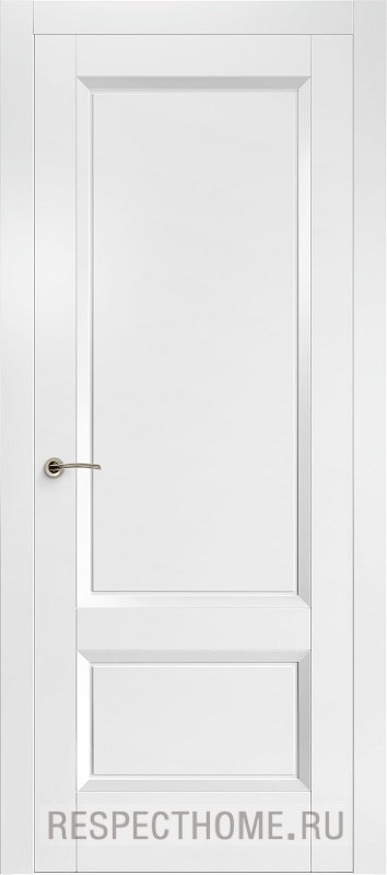 Межкомнатная дверь эмаль белая Potential doors 264 ДГ