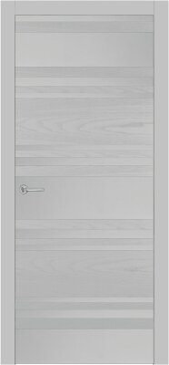 Межкомнатная дверь Potential doors Blend эмаль светло-серая 409 ДГ