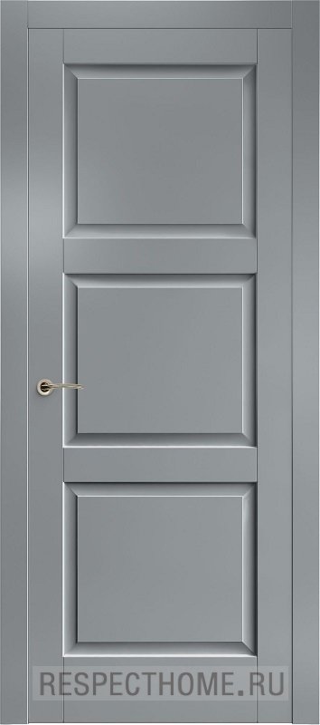 Межкомнатная дверь эмаль грей Potential doors 255 ДГ