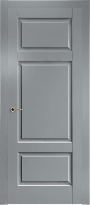 Межкомнатная дверь эмаль грей Potential doors 256 ДГ