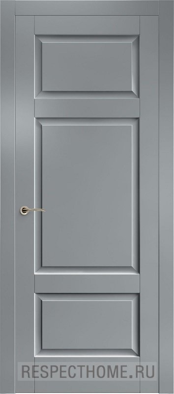 Межкомнатная дверь эмаль грей Potential doors 256 ДГ