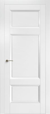 Межкомнатная дверь эмаль белая Potential doors 266 ДГ