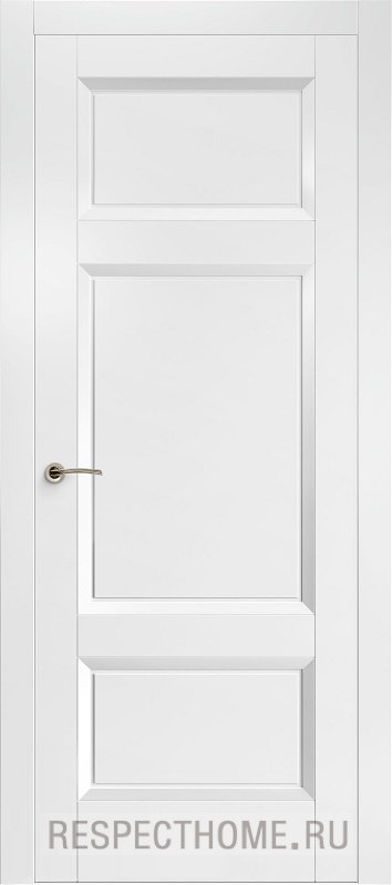Межкомнатная дверь эмаль белая Potential doors 266 ДГ