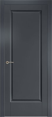 Межкомнатная дверь эмаль чёрная Potential doors 251 ДГ