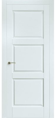 Межкомнатная дверь эмаль серая Potential doors 255 ДГ