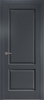 Межкомнатная дверь эмаль чёрная Potential doors 252 ДГ