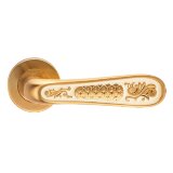 Дверная ручка Archie Genesis Alivio S.Gold слоновая кость