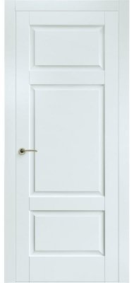 Межкомнатная дверь эмаль серая Potential doors 256 ДГ