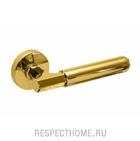 Ручка дверная CEBI IRIS цвет MP11 глянцевое золото