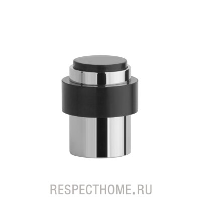 Ограничитель дверной Aprile DS 27 (35х43), хром полированный, хром матовый, чёрный