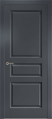 Межкомнатная дверь эмаль чёрная Potential doors 253 ДГ