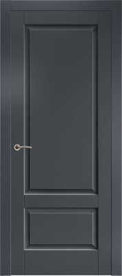 Межкомнатная дверь эмаль чёрная Potential doors 254 ДГ