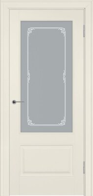 Межкомнатная дверь эмаль аворио Potential doors 224 Стекло Милора
