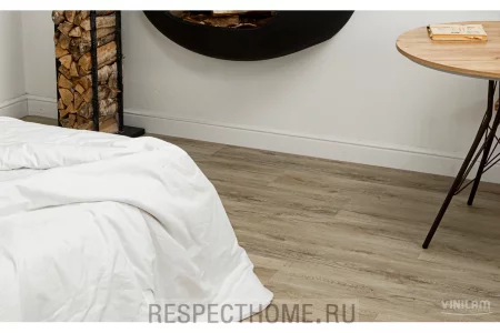 Клеевая кварц-виниловая плитка VINILAM CORK Glue Luxury (LVT) Дуб Валенсия 232x1227x2.5 мм (4.555 м2)